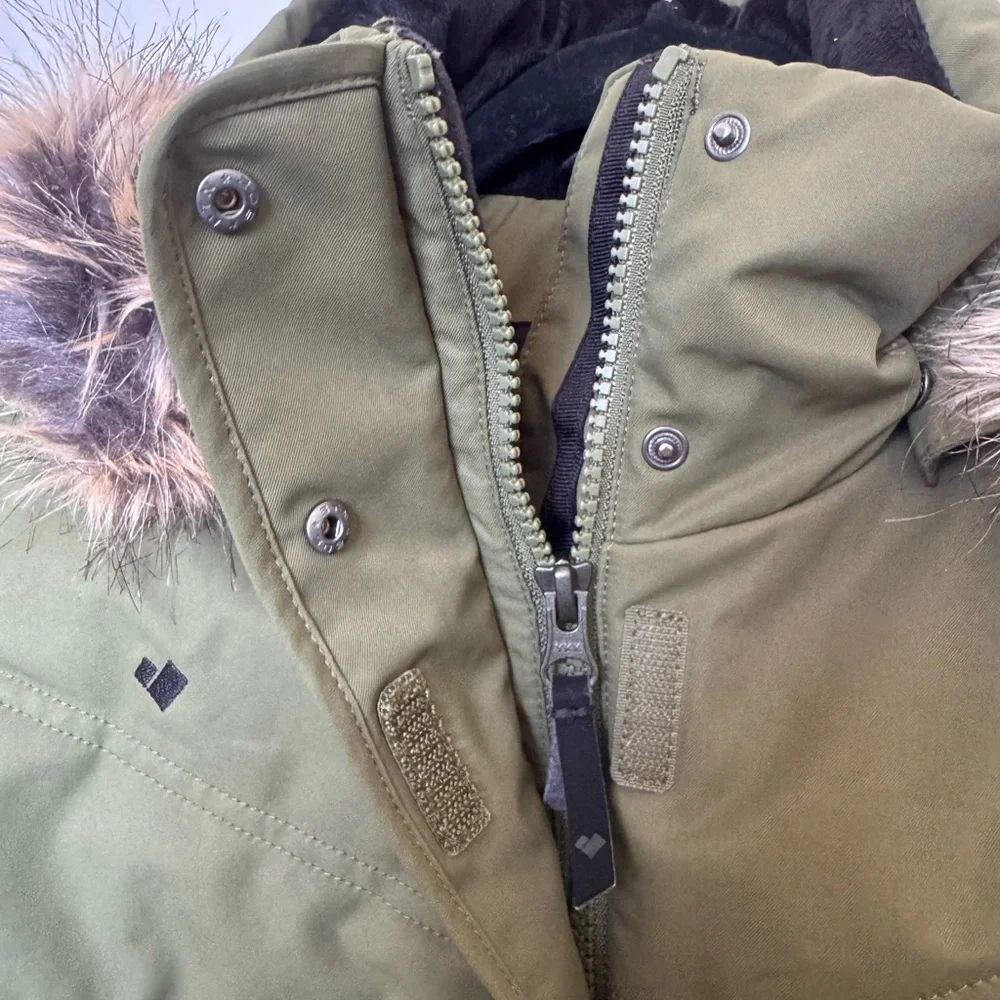 Obermeyer Tuscany II Insulated Jacket Olive Size 4 - Picture 11 of 14